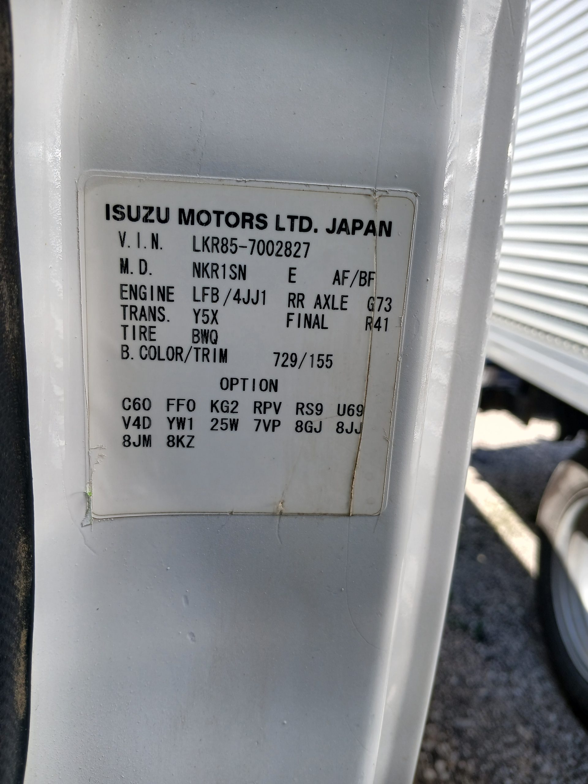 2015 Mazda Titan Rebadged Tipper Truck